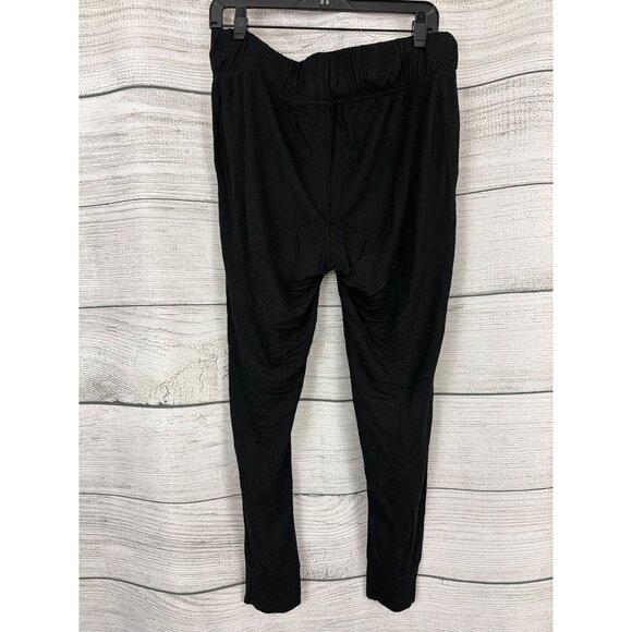 Isabel Maternity Black Jogger Pants Size M - Picture 2 of 3